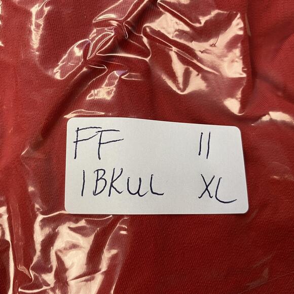 IBKUL Pullover Mens Extra Large Red Quarter Zip UPF 50+ Sun Quick Dry Athletic - Picture 10 of 10